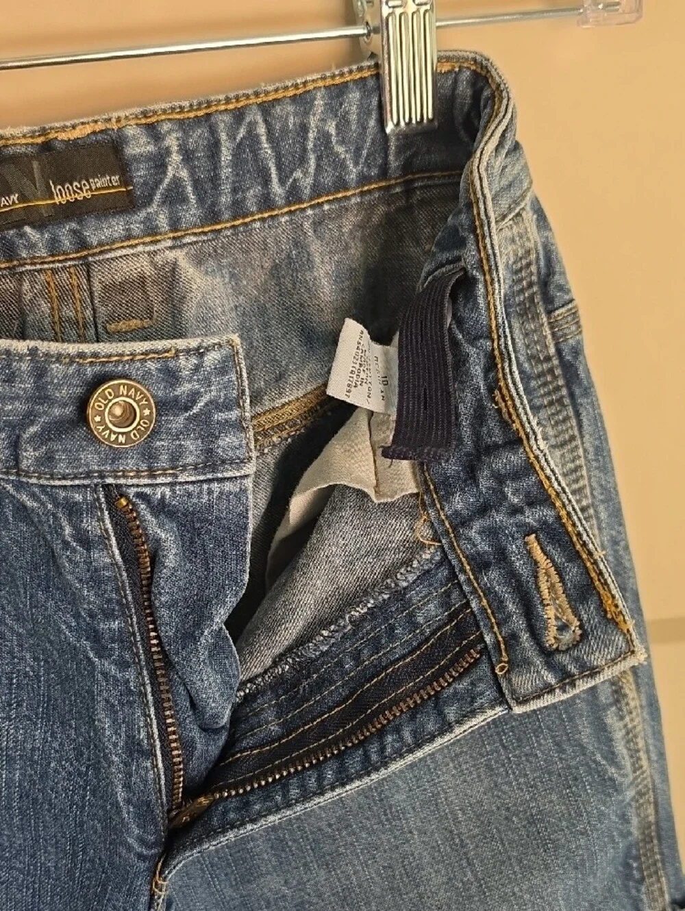 Old Navy Relaxed Fit Kids Denim Painter Jeans